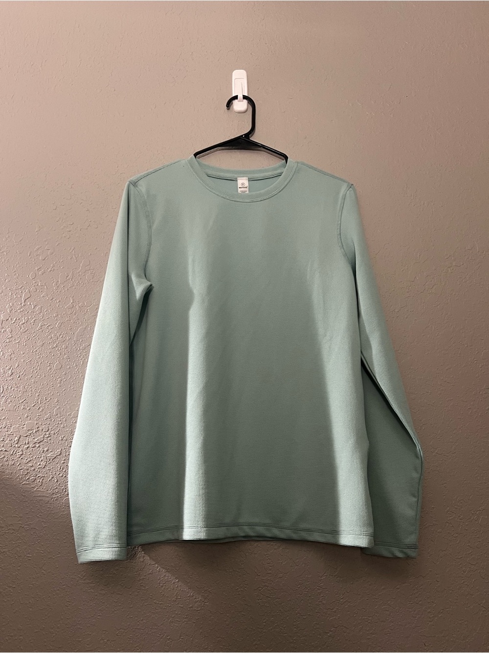 90 Degree By Reflex Long-Sleeve Crewneck Shirt - Sage Green